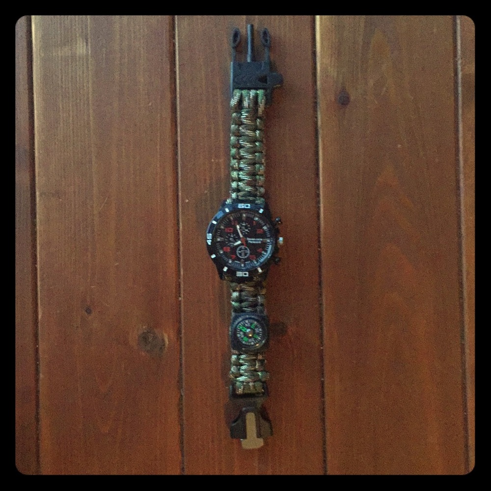 Paracord Outdoorsman Watch